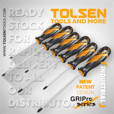 Tolsen Screw Driver Set 6 Pcs Wiltech Digital Electronics