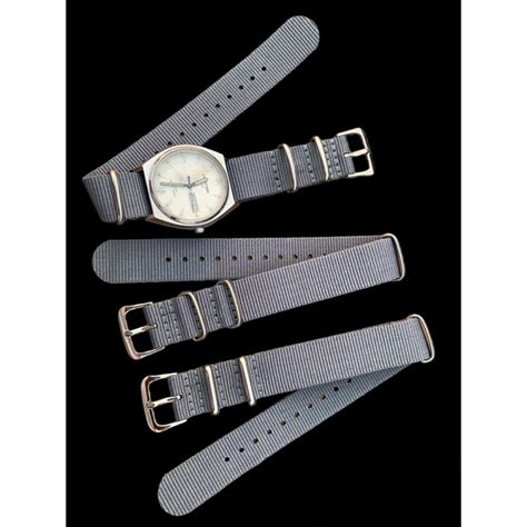 Jual Strap Tali Jam Tangan Canvas Nylon Fabric Watch Military Style