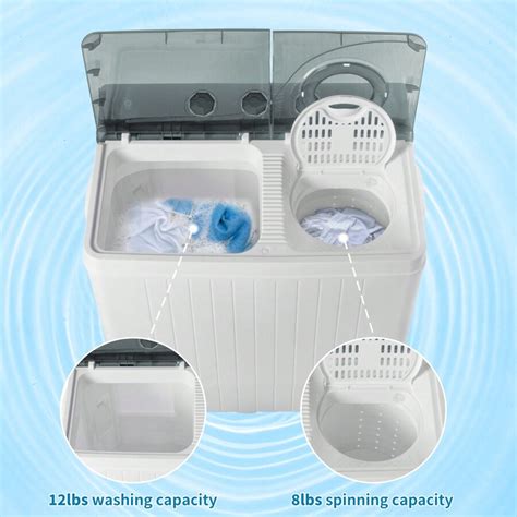 Twin Tub With Built In Drain Pump Xpb65 2288s 26lbs Semi Automatic Twin Tube Washing Machine For