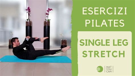 Esercizi Pilates Come Fare Single Leg Stretch Con Maximilian Stohr Shorts Youtube