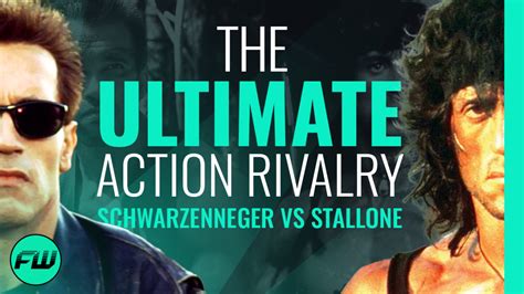 Arnold Schwarzenegger Vs Sylvester Stallone The ULTIMATE Action