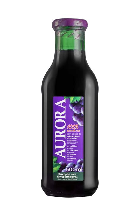 Aurora Suco De Uva Tinto Integral Ml C