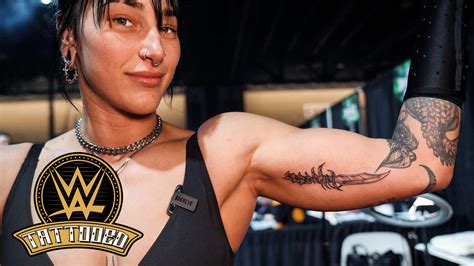 Rhea Ripley gets a new tattoo: WWE Tattooed | WWE