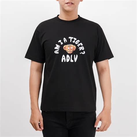 Kaos Adlv Iam Tiger Black 100 Original Hypesneakerid