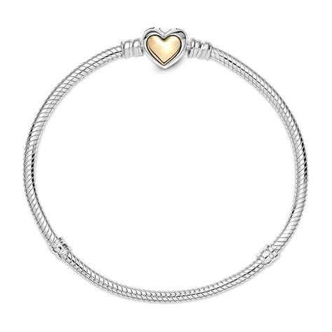 Pandora Gliederarmband Gew Lbtes Goldenes Herz C