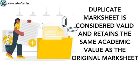 Affidavit For Duplicate Marksheet Document Process Validity