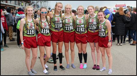 Girls Cross Country Team Finishes 20th At States The Milford Messenger