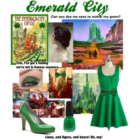 Easy Costume Idea Emerald City Citizen By That Nerd Girl On Polyvore