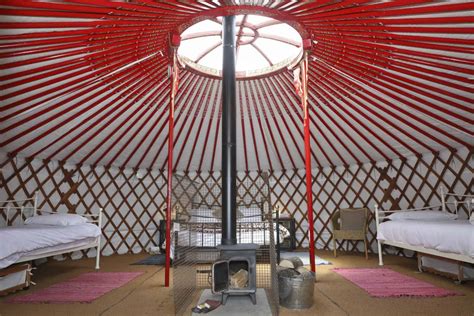 Traditional Mongolian Yurt Interior