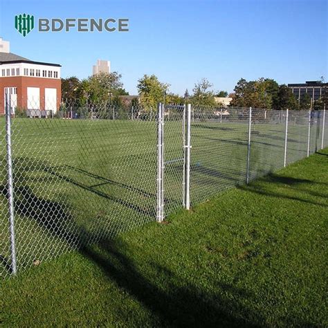 Barbecue Square Chain Link Diamond Farm Fence Panel Galvanized Wire