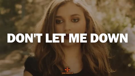 The Chainsmokers Dont Let Me Down Lyrics Ft Daya Youtube