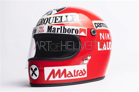 Niki Lauda 1977 Full-Size 1:1 Replica Helmet – Art of Helmets