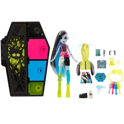 Monster High Skulltimate Secrets Neon Frights Puppe Frankie Stein