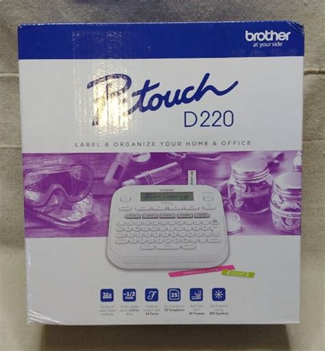 Brother P Touch PT D220 Home Office Everyday Label Maker New Damaged