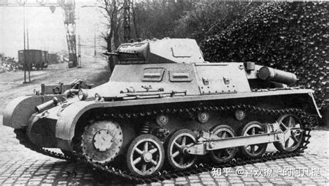 编号1一号坦克Panzer kampfwagen I02主战型号车载主战装备杀伤力计算 知乎