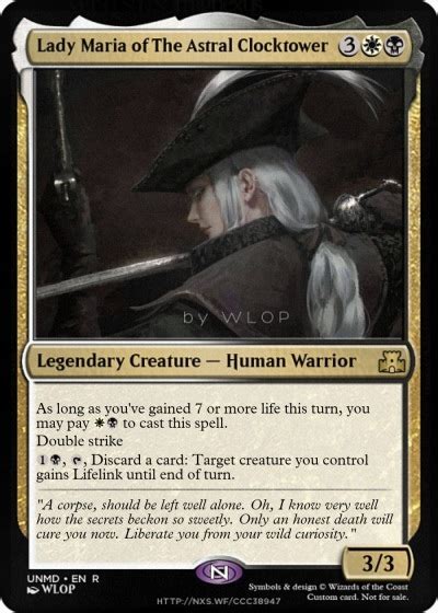 Mtgnexus Lady Maria Of The Astral Clocktower