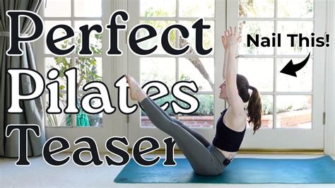 Perfect Pilates Teaser In 5 Minutes Step By Step Teaser Progressions