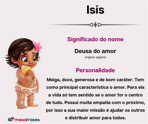 Significado Do Nome Isis Curiosidades Mensagens