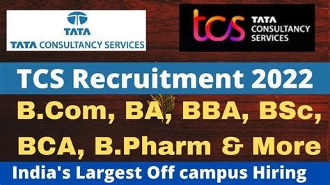 Tcs Recruitment Tcs Bps Hiring Tcs Off Campus Drive