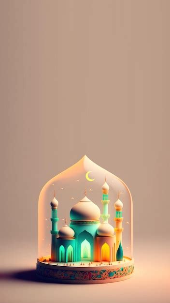 Premium Photo 3d Illustration Of Islamic Social Media Instagram Story