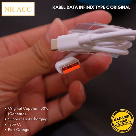 Jual Kabel Data Infinix Tipe C W Note Pro Hot S S Zero G Original