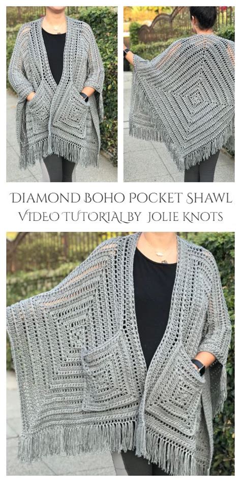 16 Reader S Pocket Wrap Shawl Free Crochet Patterns Paid Artofit