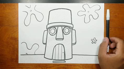 Squidward House Coloring Pages