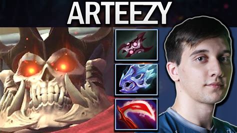 Wraith King Dota Gameplay Arteezy With Moon Shard Ti Youtube