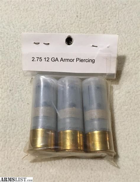 Armslist For Sale Trade Gauge Shotgun Slugs Armor Piercing