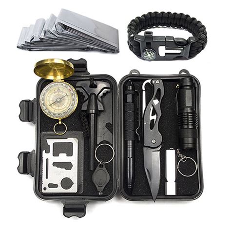 Ipree A In Outdoor Edc Survival Tools Case Sos First Aid Kit