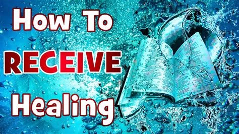 How To Receive Healing From GOD The Lord Spoke This To Me YouTube