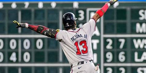 Ronald Acu A Jr Conect Su Primer Cuadrangular De La Temporada