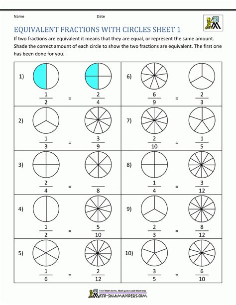 Fraction Times Whole Number Worksheet