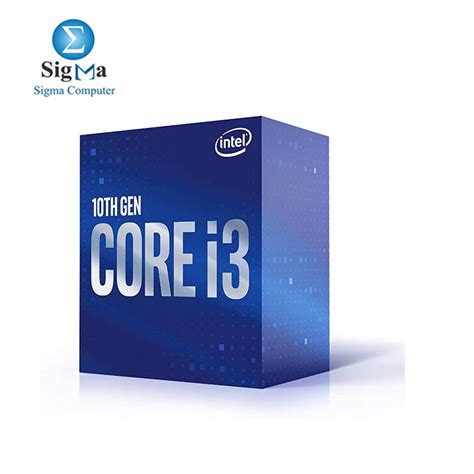 Intel Core I3 10100 Desktop Processor 4 Cores Up To 4 3 GHz LGA1200