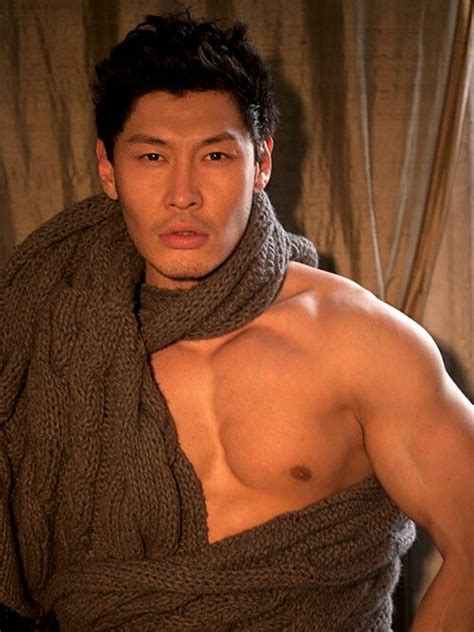 Mongolian Handsome Model Mongolian Handsome Asian Man