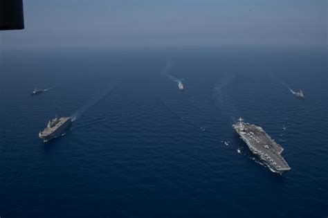 The Worlds Largest Aircraft Carrier Uss Gerald R Ford And Th Turkish