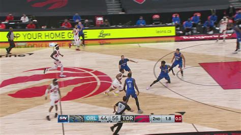 Last Second Field Goal Magic Raptors NBA Official