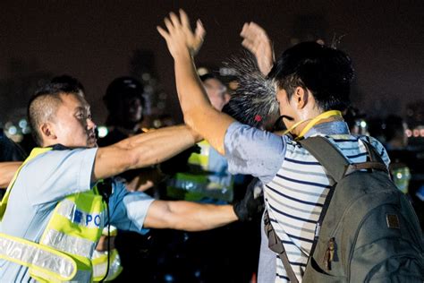 Hong Kong Police Caught On Video Beating Handcuffed Protester Toronto