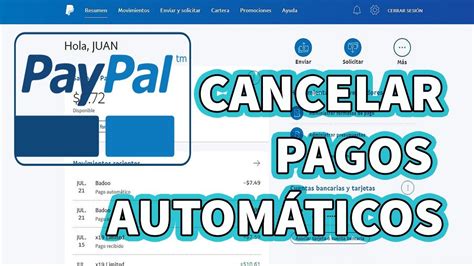 Cancela Pagos Autom Ticos En Paypal Gu A R Pida Y Eficaz