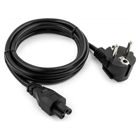 Кабель питания для ноутбуков Cablexpert 1.8м, Schuko- C5, 10А, пакет PC ...