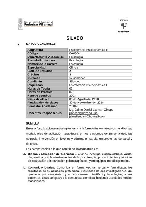 PDF Formato de E Sílabo UPC 2009 unfv edu pe III PROGRAMACIÓN DE