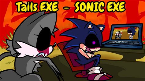 Hey Sonic Whats Up OH GOD WHAT ARE YOU DOING But Spinning Tails Exe