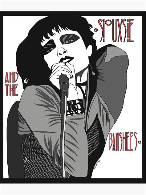 Siouxsie And The Banshees Art Sticker For Sale By Gigivieira Redbubble