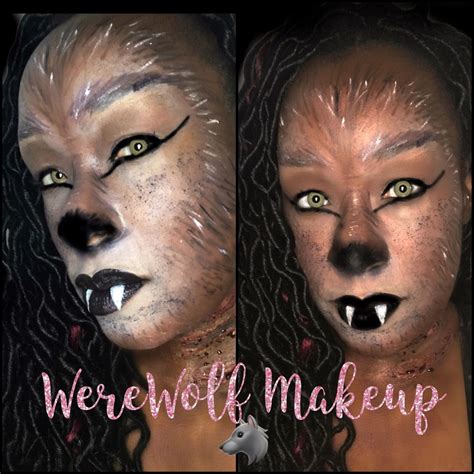 WereWolf Makeup using Senegence Products and traditional Halloween Makeup. # ...