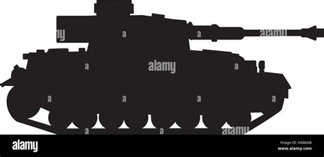 Tank silhouette hi-res stock photography and images - Alamy