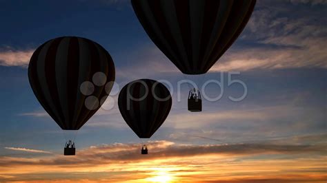 Hot Air Balloon Silhouette