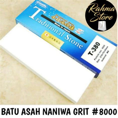 Jual Batu Asah Pisau Grit 8000 Batu Pengasah Sharpening Stone Batu