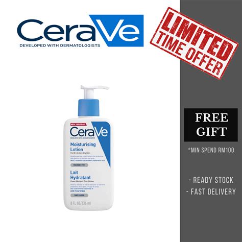 Cerave Moisturizing Lotion Lait Hydratant Ml Lazada