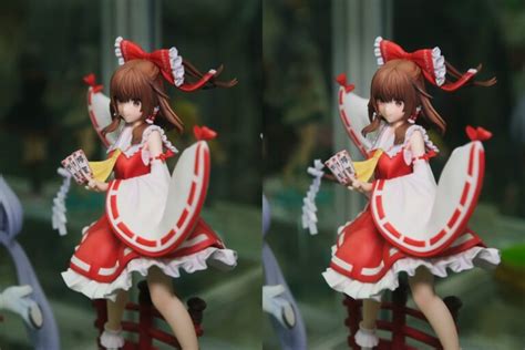 Fnex Tenitol 東方project 博麗霊夢 フィギュア立体視ブログ