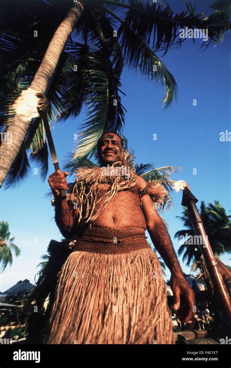 Fiji Fijian Traditional Costume Hi Res Stock Photography And Images Alamy